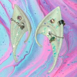 Custom made slip on fairy elf ears